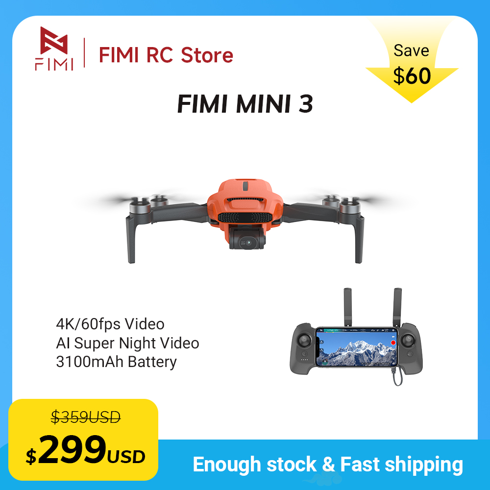 Drone Video Production - FIMI MINI 3 Camere Drone 4K